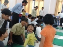 Physiotherapy training for families of children with cerebral palsy 